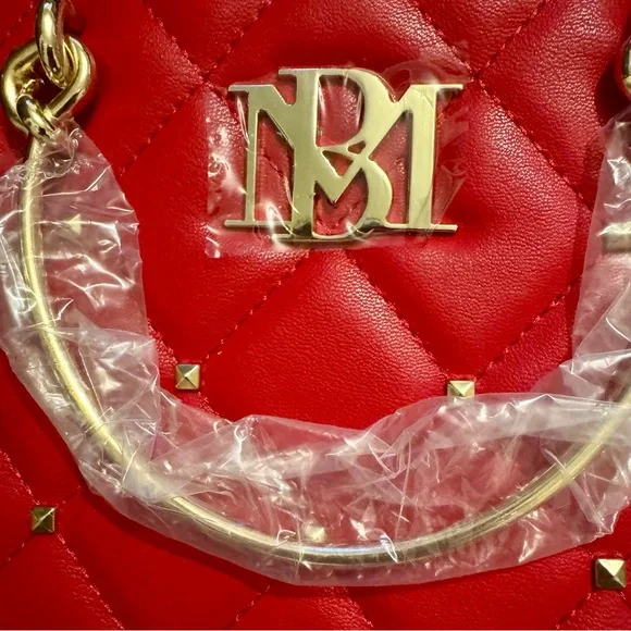 Badgley Mischka Vegan Leather Small Tote - Picture 5 of 7